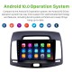 Сенсорный экран высокой четкости 9-дюймовый Android 13.0 GPS-навигация Радио для Hyundai Elantra 2007–2011 гг. с Bluetooth USB WIFI Поддержка музыки Carplay SWC Резервная камера