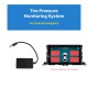 Портативный автомобильный USB-TPMS с 4-мя внутренними датчиками для Android-радиоприемника Мониторинг давления в шинах Автоматическая система сигнализации