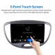 9-дюймовый Android 14.0 для 2012 Hyundai I10 Low Version Radio GPS-навигационная система с сенсорным экраном HD Поддержка Bluetooth Carplay OBD2