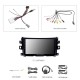 10,1-дюймовый 2011-2016 Nissan NAVARA / Renault Alaskan Android 13.0 Радио GPS-навигация Зеркальная связь Сенсорный экран OBD2 DVR TV WIFI Bluetooth USB Carplay Камера заднего вида 1080P SWC