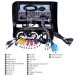 2002-2008 Honda Jazz Manual AC Android 11.0 9-дюймовый GPS-навигация Радио Bluetooth HD Сенсорный экран Поддержка Carplay Цифровое ТВ