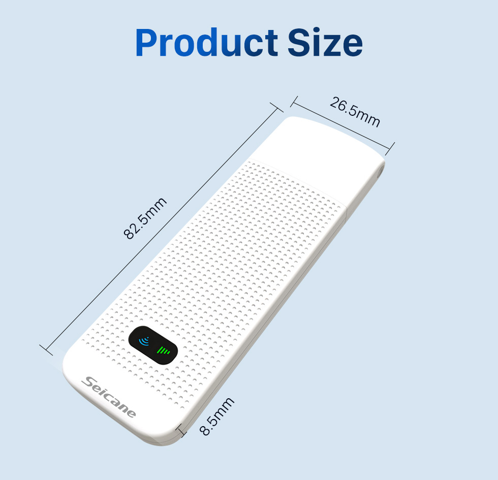 Seicane Module 4G externe de modem universel de haute qualité pour le lecteur DVD de voiture prend en charge le réseau 4G FDD-LTE 3G réseau LTE FDD HSPA