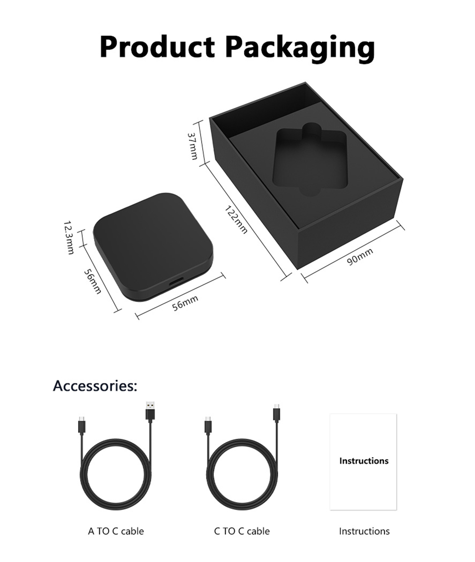 Seicane Best Plug and Play Wireless Carplay Adapter USB Dongle for Factory Wired Carplay Audi Benz Ford Jeep Kia Honda VW Toyota Vehicles Seicane Best Plug and Play Wireless Carplay Adapter USB Dongle for Factory Wired Carplay Audi Benz Ford Jeep Kia Honda VW Toyota Vehicles