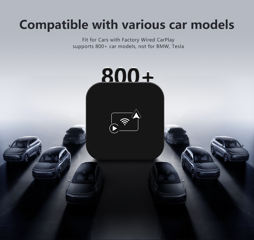 Seicane Best Plug and Play Wireless Carplay Adapter USB Dongle for Factory Wired Carplay Audi Benz Ford Jeep Kia Honda VW Toyota Vehicles Seicane Best Plug and Play Wireless Carplay Adapter USB Dongle for Factory Wired Carplay Audi Benz Ford Jeep Kia Honda VW Toyota Vehicles