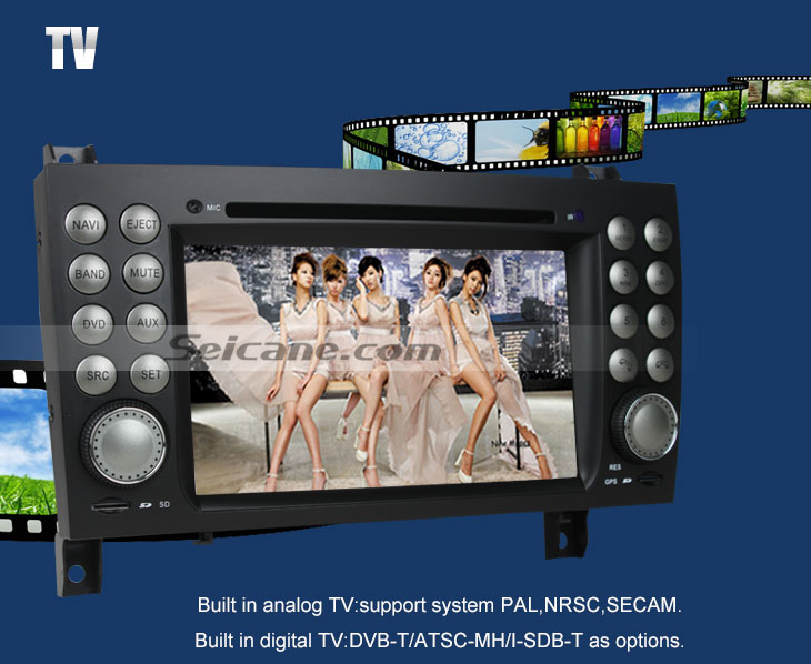 Seicane Car DVD player for Mercedes-Benz SLK W171 R171 with GPS Radio TV Bluetooth Seicane Car DVD player for Mercedes-Benz SLK W171 R171 with GPS Radio TV Bluetooth