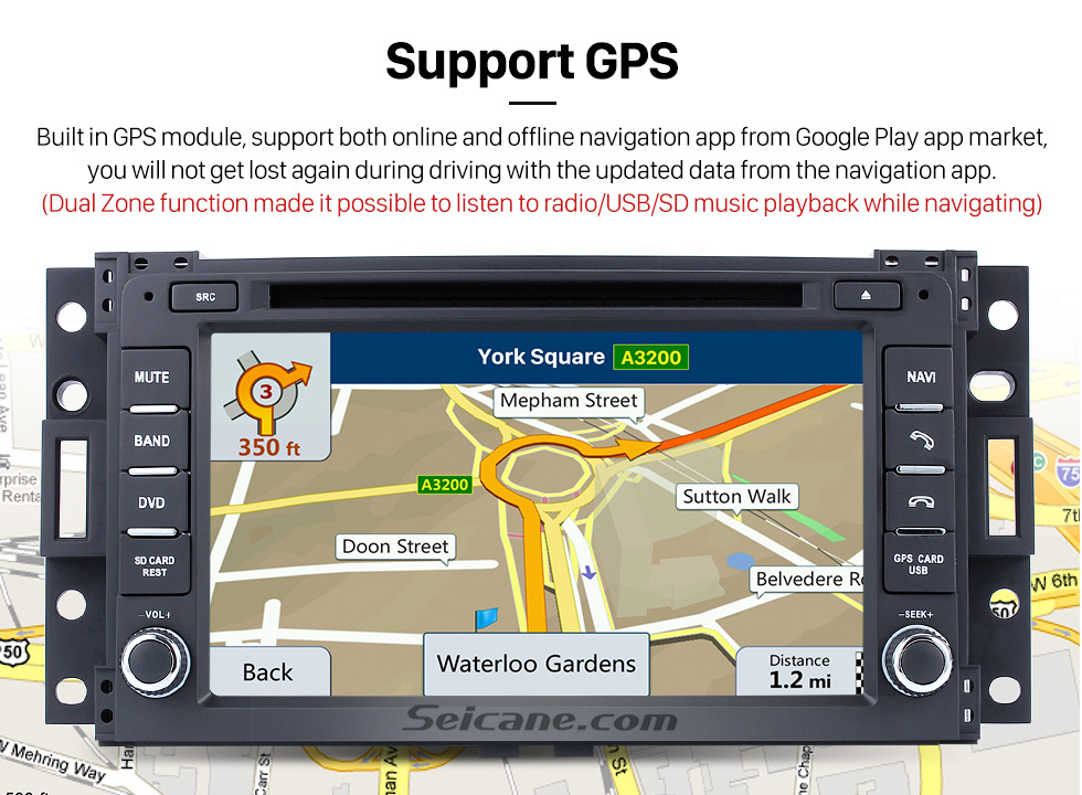 Seicane Pontiac Montana SV6 DVD player GPS Navigation System with Radio TV Bluetooth Seicane Pontiac Montana SV6 DVD player GPS Navigation System with Radio TV Bluetooth