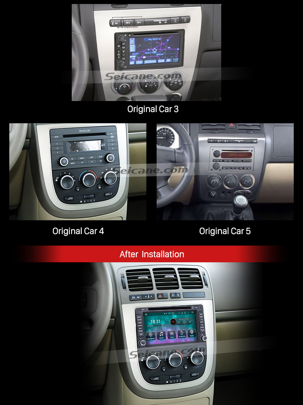 Seicane Pontiac Montana SV6 DVD player GPS Navigation System with Radio TV Bluetooth Seicane Pontiac Montana SV6 DVD player GPS Navigation System with Radio TV Bluetooth