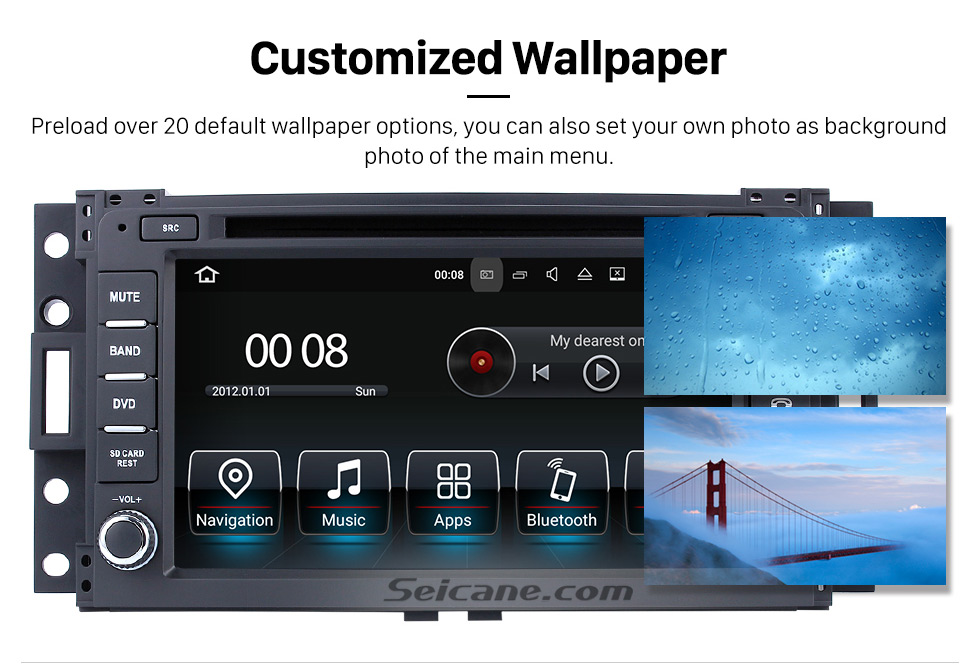 Seicane Pontiac Montana SV6 DVD player GPS Navigation System with Radio TV Bluetooth Seicane Pontiac Montana SV6 DVD player GPS Navigation System with Radio TV Bluetooth
