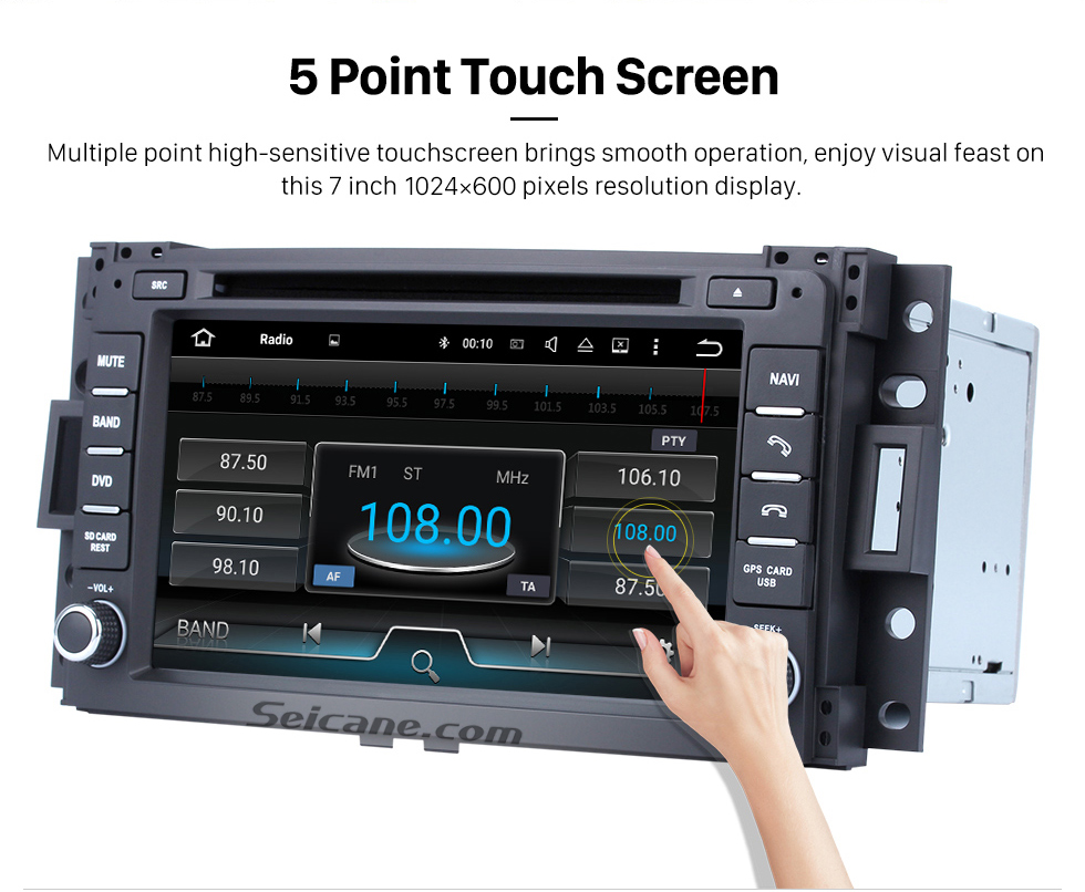 Seicane Pontiac Montana SV6 DVD player GPS Navigation System with Radio TV Bluetooth Seicane Pontiac Montana SV6 DVD player GPS Navigation System with Radio TV Bluetooth
