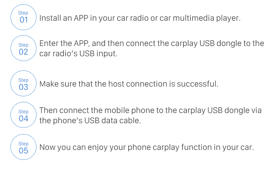 Seicane Plug and Play Carplay Android Auto Dongle USB Para Android Car Radio Support IOS IPhone Controle de tela de toque de carro Siri Microfone de controle de voz
