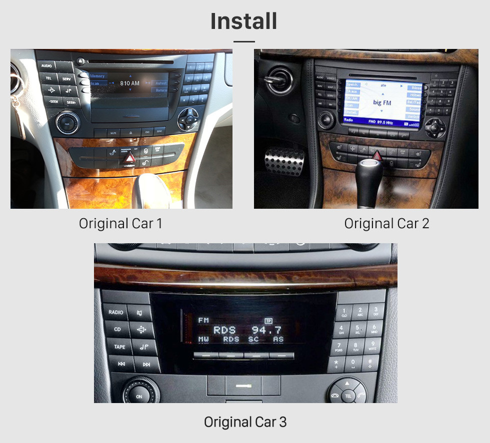 Seicane Android 7.1 GPS Navigation system for 2001-2008 Mercedes-Benz G-Class W463 G550 G500 G400 G320 G270 G55 with Radio DVD Player Touch Screen Bluetooth WiFi TV HD 1080P Video Backup Camera steering wheel control USB SD Seicane Android 7.1 GPS Navigation system for 2001-2008 Mercedes-Benz G-Class W463 G550 G500 G400 G320 G270 G55 with Radio DVD Player Touch Screen Bluetooth WiFi TV HD 1080P Video Backup Camera steering wheel control USB SD