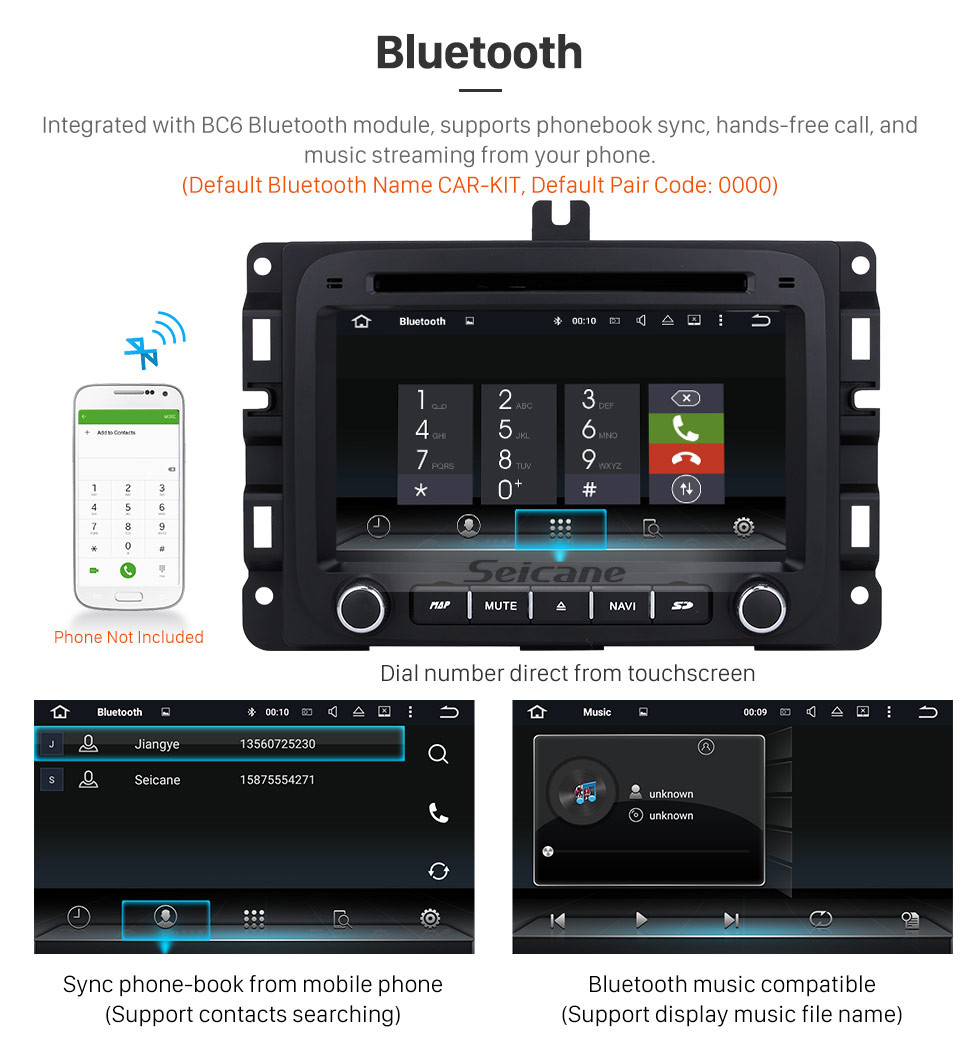 Seicane Android 9.0 2013 2014 2015 DODGE RAM 1500 2500 3500 4500 Sistema de substituição estéreo GPS Radio Navegação 3G WiFi DVD Bluetooth USB SD Seicane Android 9.0 2013 2014 2015 DODGE RAM 1500 2500 3500 4500 Sistema de substituição estéreo GPS Radio Navegação 3G WiFi DVD Bluetooth USB SD