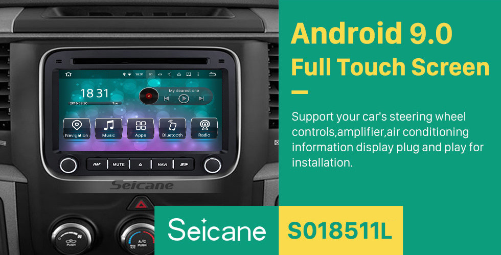 Seicane Android 9.0 2013 2014 2015 DODGE RAM 1500 2500 3500 4500 Sistema de substituição estéreo GPS Radio Navegação 3G WiFi DVD Bluetooth USB SD Seicane Android 9.0 2013 2014 2015 DODGE RAM 1500 2500 3500 4500 Sistema de substituição estéreo GPS Radio Navegação 3G WiFi DVD Bluetooth USB SD