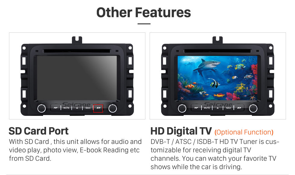 Seicane Android 8.0 7 inch HD Touch Screen DVD Player for 2013-2015 Dodge Ram 1500 2500 3500 4500 Radio GPS Navigation Bluetooth WIFI Support TV Backup Camera steering wheel control USB SD 1080P Video Seicane Android 8.0 7 inch HD Touch Screen DVD Player for 2013-2015 Dodge Ram 1500 2500 3500 4500 Radio GPS Navigation Bluetooth WIFI Support TV Backup Camera steering wheel control USB SD 1080P Video