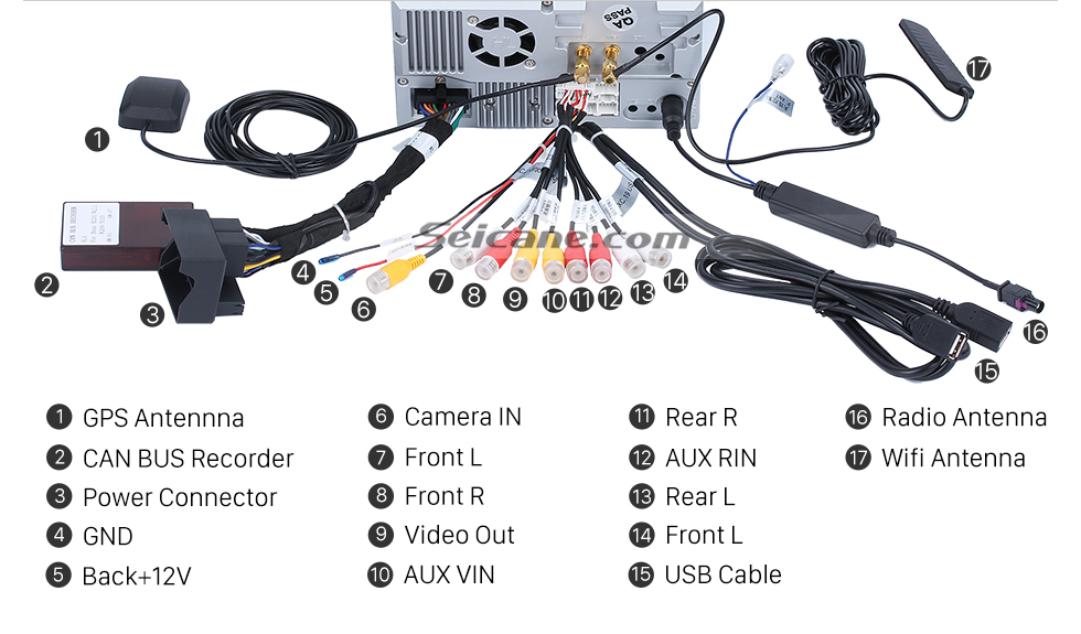 Seicane 2002-2008 Mercedes-Benz E-Class W211 E200 E220 E240 E270 E280 Android 8.0 GPS Navigation system Radio DVD Player Touch Screen TV HD 1080P Video Rearview Camera steering wheel control USB SD Bluetooth WiFi Seicane 2002-2008 Mercedes-Benz E-Class W211 E200 E220 E240 E270 E280 Android 8.0 GPS Navigation system Radio DVD Player Touch Screen TV HD 1080P Video Rearview Camera steering wheel control USB SD Bluetooth WiFi