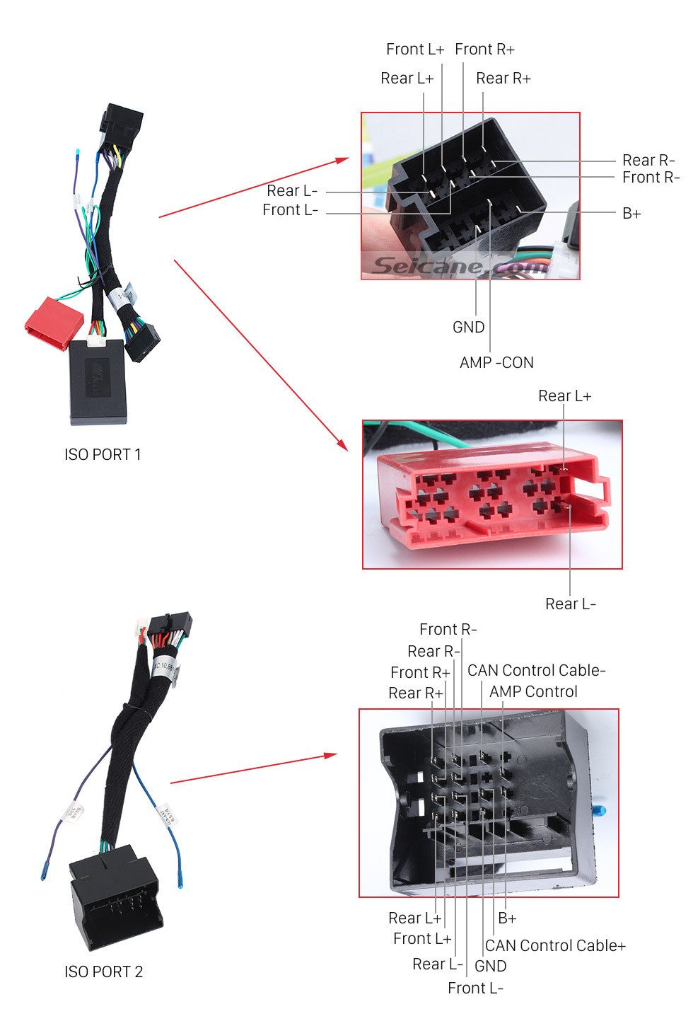 Seicane Après-vente Android 9.0 Système de navigation GPS pour 2005-2008 Porsche BOXSTER avec lecteur DVD Écran tactile Radio WiFi TV HD 1080p Vidéo Caméra de recul commande au volant USB SD Bluetooth