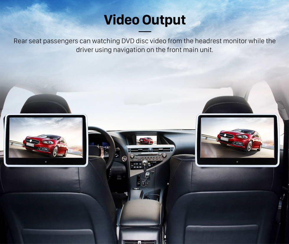 Seicane OEM Android 9.0 Lecteur DVD Système de navigation GPS pour 2005-2008 Porsche CAYMAN avec HD 1080P Vidéo Bluetooth Écran tactile Radio WiFi TV Caméra de recul Commande au volant USB SD