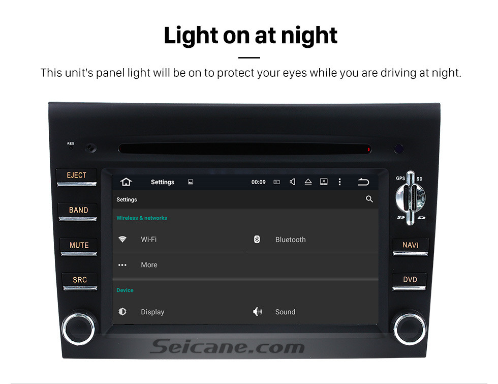 Seicane Mercado de reposição Android 9.0 Sistema de navegação GPS para 2005-2008 Porsche BOXSTER com DVD Player Tela sensível ao toque Rádio WiFi TV HD 1080P Vídeo Retrovisor Câmera Controle de volante USB SD Bluetooth Seicane Mercado de reposição Android 9.0 Sistema de navegação GPS para 2005-2008 Porsche BOXSTER com DVD Player Tela sensível ao toque Rádio WiFi TV HD 1080P Vídeo Retrovisor Câmera Controle de volante USB SD Bluetooth