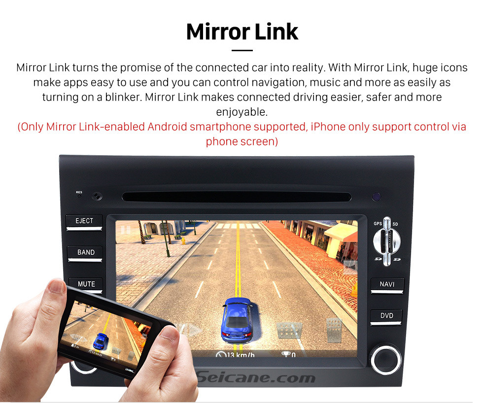 Seicane Mercado de reposição Android 9.0 Sistema de navegação GPS para 2005-2008 Porsche BOXSTER com DVD Player Tela sensível ao toque Rádio WiFi TV HD 1080P Vídeo Retrovisor Câmera Controle de volante USB SD Bluetooth Seicane Mercado de reposição Android 9.0 Sistema de navegação GPS para 2005-2008 Porsche BOXSTER com DVD Player Tela sensível ao toque Rádio WiFi TV HD 1080P Vídeo Retrovisor Câmera Controle de volante USB SD Bluetooth