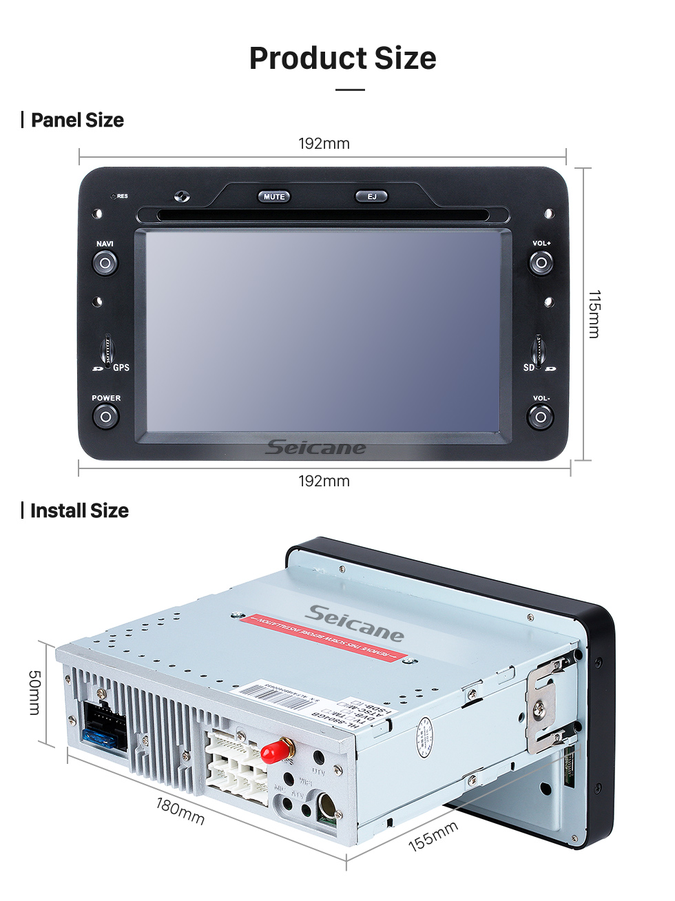 Seicane Android 8.0 HD Touchscreen Radio Aftermarket Lecteur DVD Pour 2005-2013 Alfa Romeo 159 Système de Navigation GPS Stéréo de Voiture Bluetooth Téléphone WIFI Soutien 1080 P Vidéo OBDII DVR Volant Contrôle Seicane Android 8.0 HD Touchscreen Radio Aftermarket Lecteur DVD Pour 2005-2013 Alfa Romeo 159 Système de Navigation GPS Stéréo de Voiture Bluetooth Téléphone WIFI Soutien 1080 P Vidéo OBDII DVR Volant Contrôle