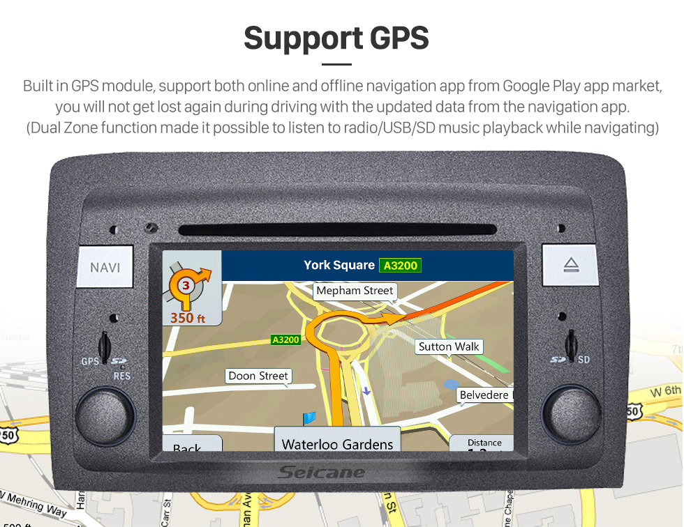 Seicane Android 8.0 HD Touchscreen In Dash DVD Player For 2004-2008 Lancia Musa Car Radio Head Unit GPS Navigation Bluetooth Music WIFI Support Mirror Link Steering Wheel Control Rearview Camera OBD2 AUX Seicane Android 8.0 HD Touchscreen In Dash DVD Player For 2004-2008 Lancia Musa Car Radio Head Unit GPS Navigation Bluetooth Music WIFI Support Mirror Link Steering Wheel Control Rearview Camera OBD2 AUX