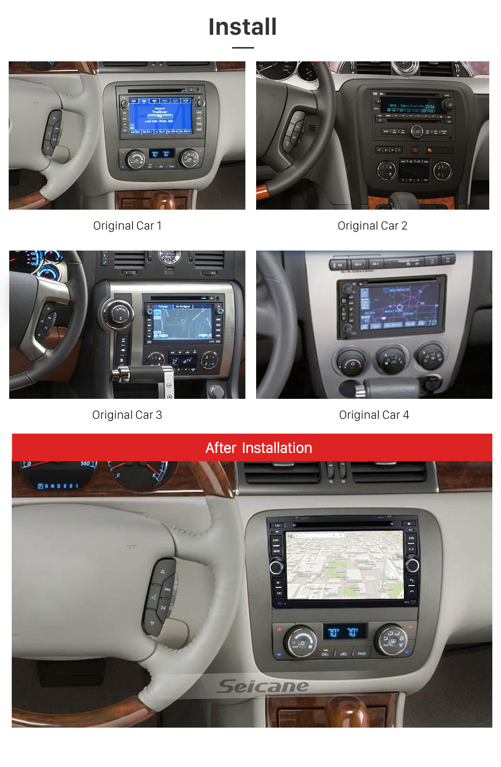 Seicane Android 8.0 Touch Screen GPS Navigation System 2007-2011 Chevrolet Chevy Equinox with Radio DVD Player Bluetooth WIFI Mirror Link Steering Wheel Control DVR Seicane Android 8.0 Touch Screen GPS Navigation System 2007-2011 Chevrolet Chevy Equinox with Radio DVD Player Bluetooth WIFI Mirror Link Steering Wheel Control DVR