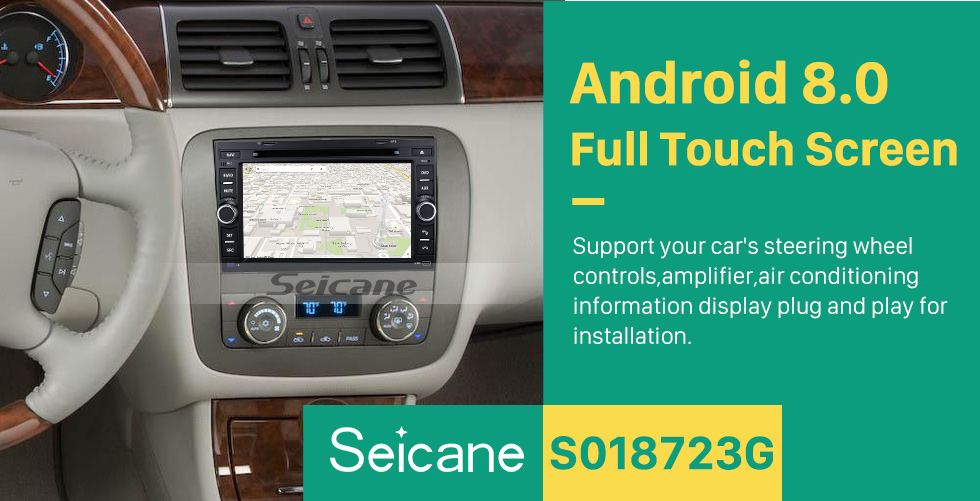 Seicane Android 8.0 Touch Screen GPS Navigation System 2007-2011 Chevrolet Chevy Equinox with Radio DVD Player Bluetooth WIFI Mirror Link Steering Wheel Control DVR Seicane Android 8.0 Touch Screen GPS Navigation System 2007-2011 Chevrolet Chevy Equinox with Radio DVD Player Bluetooth WIFI Mirror Link Steering Wheel Control DVR