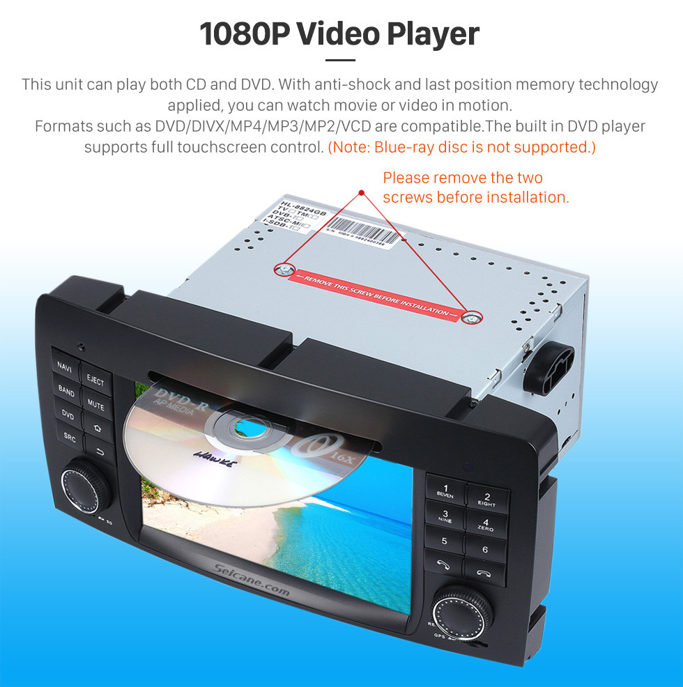 Seicane Android 8.0 système de navigation GPS pour 2006-2012 Mercedes-Benz R class W251 R280 R320 R350 R500 avec Lecteur DVD Ecran tactile Radio Bluetooth WiFi TV Caméra de recul Contrôle Volant HD 1080P Vidéo USB SD Seicane Android 8.0 système de navigation GPS pour 2006-2012 Mercedes-Benz R class W251 R280 R320 R350 R500 avec Lecteur DVD Ecran tactile Radio Bluetooth WiFi TV Caméra de recul Contrôle Volant HD 1080P Vidéo USB SD
