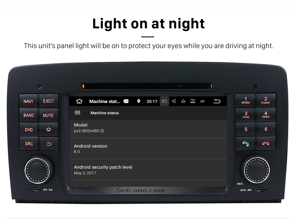 Seicane Android 8.0 système de navigation GPS pour 2006-2012 Mercedes-Benz R class W251 R280 R320 R350 R500 avec Lecteur DVD Ecran tactile Radio Bluetooth WiFi TV Caméra de recul Contrôle Volant HD 1080P Vidéo USB SD Seicane Android 8.0 système de navigation GPS pour 2006-2012 Mercedes-Benz R class W251 R280 R320 R350 R500 avec Lecteur DVD Ecran tactile Radio Bluetooth WiFi TV Caméra de recul Contrôle Volant HD 1080P Vidéo USB SD