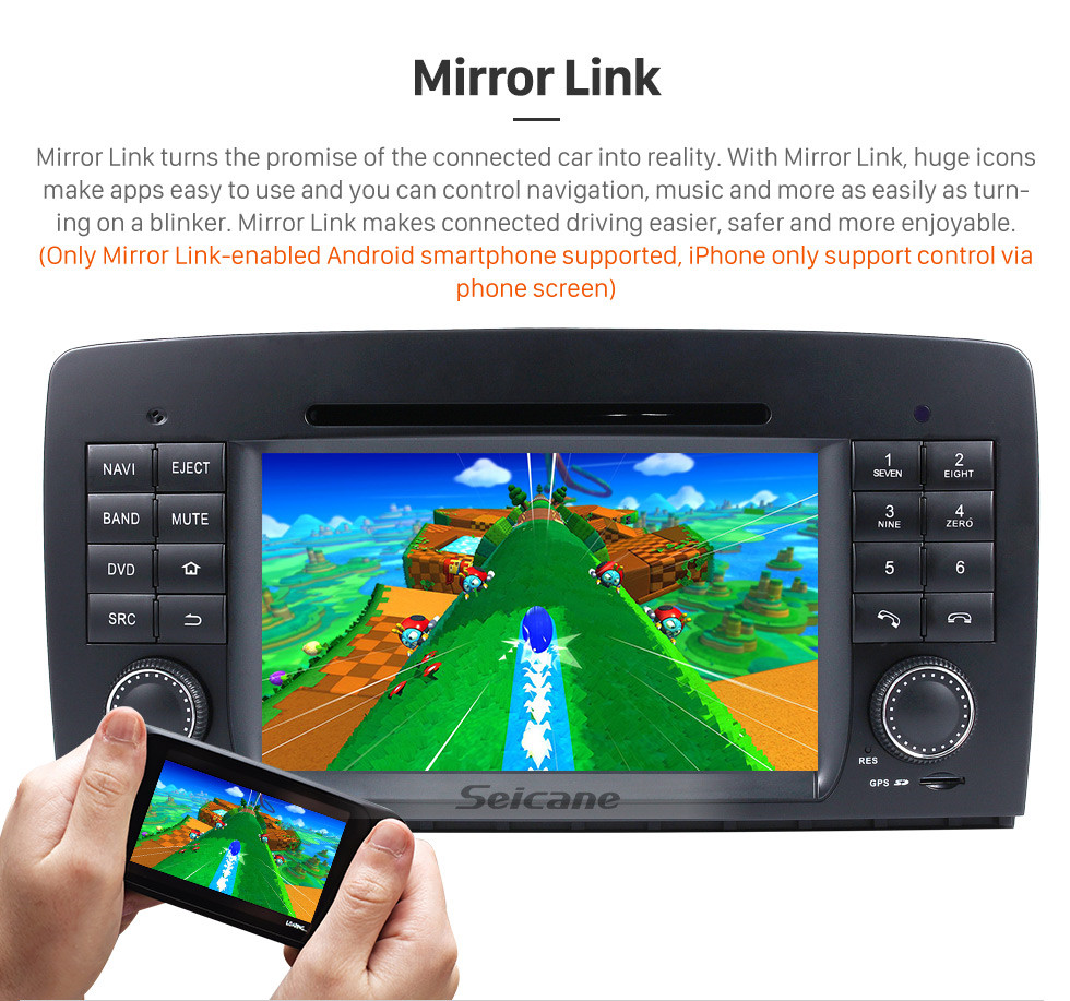 Seicane Android 8.0 système de navigation GPS pour 2006-2012 Mercedes-Benz R class W251 R280 R320 R350 R500 avec Lecteur DVD Ecran tactile Radio Bluetooth WiFi TV Caméra de recul Contrôle Volant HD 1080P Vidéo USB SD Seicane Android 8.0 système de navigation GPS pour 2006-2012 Mercedes-Benz R class W251 R280 R320 R350 R500 avec Lecteur DVD Ecran tactile Radio Bluetooth WiFi TV Caméra de recul Contrôle Volant HD 1080P Vidéo USB SD