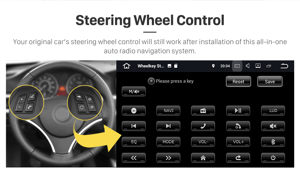 Seicane OEM Android 8.0 HD Сенсорный экран Автомобильный радиоприемник на 2003-2011 Audi A3 S3 DVD-плеер GPS-навигатор Bluetooth WIFI Поддержка зеркальной связи USB DVR 1080P Управление рулевым колесом Seicane OEM Android 8.0 HD Сенсорный экран Автомобильный радиоприемник на 2003-2011 Audi A3 S3 DVD-плеер GPS-навигатор Bluetooth WIFI Поддержка зеркальной связи USB DVR 1080P Управление рулевым колесом