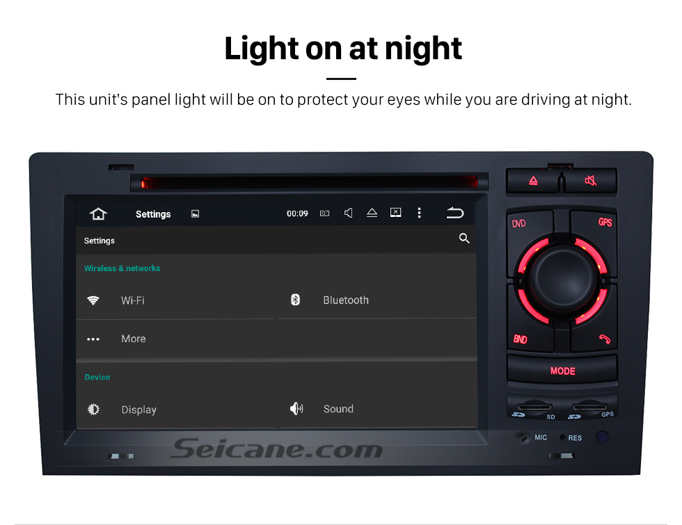 Seicane Android 8.0 DVD Player GPS Navigation system for 1994-2003 Audi A8 S8 with HD 1080P Video Bluetooth Touch Screen Radio WiFi TV Backup Camera steering wheel control USB SD Seicane Android 8.0 DVD Player GPS Navigation system for 1994-2003 Audi A8 S8 with HD 1080P Video Bluetooth Touch Screen Radio WiFi TV Backup Camera steering wheel control USB SD