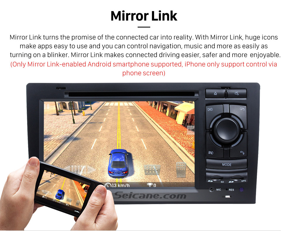 Seicane Android 8.0 DVD Player GPS Navigation system for 1994-2003 Audi A8 S8 with HD 1080P Video Bluetooth Touch Screen Radio WiFi TV Backup Camera steering wheel control USB SD Seicane Android 8.0 DVD Player GPS Navigation system for 1994-2003 Audi A8 S8 with HD 1080P Video Bluetooth Touch Screen Radio WiFi TV Backup Camera steering wheel control USB SD