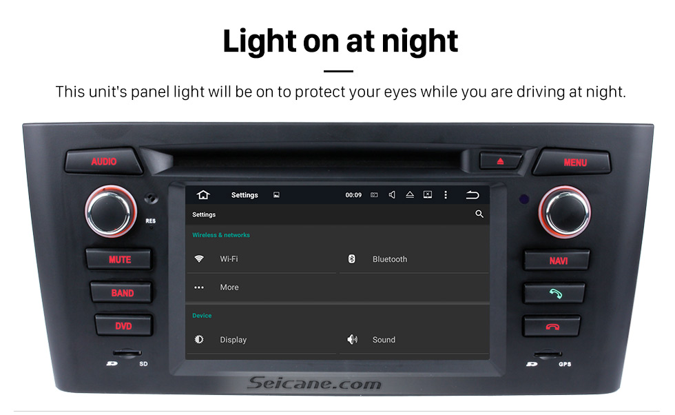 Seicane Android 8.0 GPS Radio DVD for 2004-2012 BMW 1 Series E81 E82 E88 (automatic air-conditioner +heated seat) 116i 116d 118i 118d 120i 120d 123d 125i 128i 130i 135i with 3G WiFi Mirror Link OBD2 Rearview Camera DVR Seicane Android 8.0 GPS Radio DVD for 2004-2012 BMW 1 Series E81 E82 E88 (automatic air-conditioner +heated seat) 116i 116d 118i 118d 120i 120d 123d 125i 128i 130i 135i with 3G WiFi Mirror Link OBD2 Rearview Camera DVR