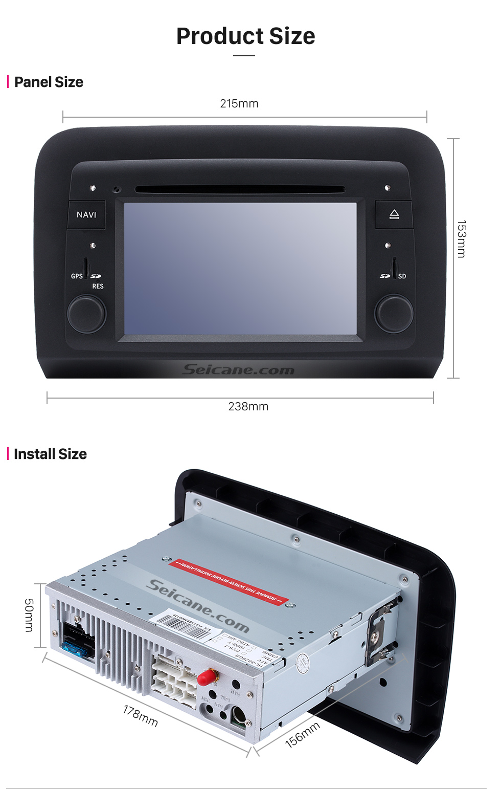 Seicane Android 8.0 HD Écran Tactile Radio Unité Principale Pour 2005-2012 Fiat Croma Lecteur DVD de Voiture Système de Navigation GPS Bluetooth Téléphone WIFI Soutien Numérique TV DVR USB Contrôle de Volant Seicane Android 8.0 HD Écran Tactile Radio Unité Principale Pour 2005-2012 Fiat Croma Lecteur DVD de Voiture Système de Navigation GPS Bluetooth Téléphone WIFI Soutien Numérique TV DVR USB Contrôle de Volant
