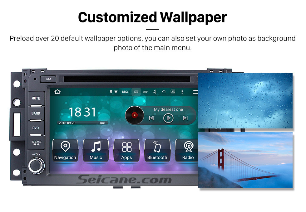 Seicane OEM Android 9.0 Radio GPS para 2000- Buick GL8 con reproductor de DVD Pantalla táctil HD Bluetooth WiFi TV Cámara de respaldo Control del volante 1080P Seicane OEM Android 9.0 Radio GPS para 2000- Buick GL8 con reproductor de DVD Pantalla táctil HD Bluetooth WiFi TV Cámara de respaldo Control del volante 1080P