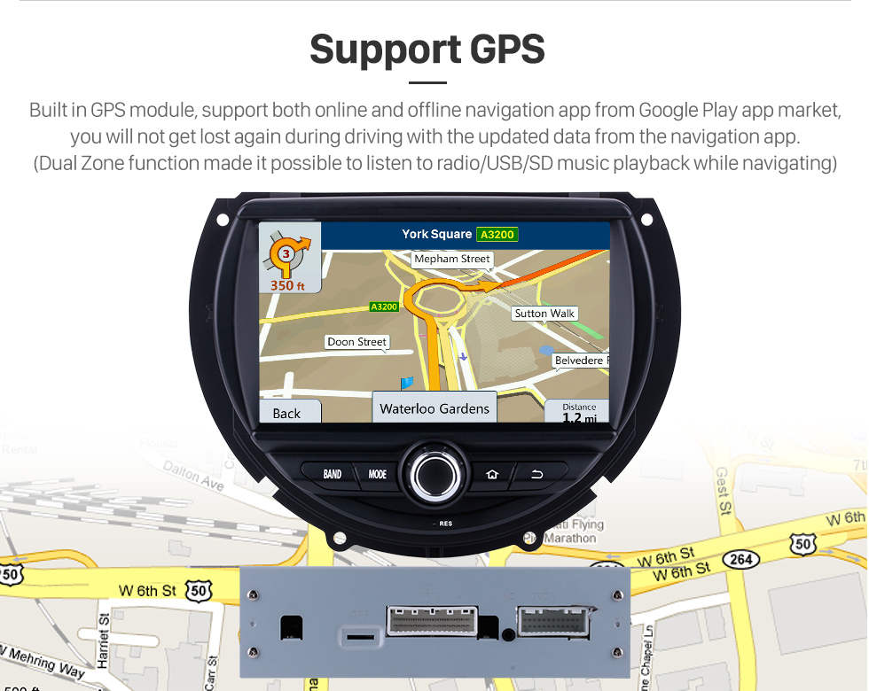 Seicane OEM Android 8.0 DVD Player GPS Navigation system for 2015 2016 BMW MINI COOPER with HD 1080P Video Bluetooth Touch Screen Radio WiFi TV Backup Camera steering wheel control USB SD Seicane OEM Android 8.0 DVD Player GPS Navigation system for 2015 2016 BMW MINI COOPER with HD 1080P Video Bluetooth Touch Screen Radio WiFi TV Backup Camera steering wheel control USB SD
