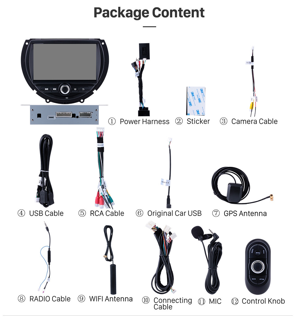 Seicane OEM Android 8.0 DVD Player GPS Navigation system for 2015 2016 BMW MINI COOPER with HD 1080P Video Bluetooth Touch Screen Radio WiFi TV Backup Camera steering wheel control USB SD Seicane OEM Android 8.0 DVD Player GPS Navigation system for 2015 2016 BMW MINI COOPER with HD 1080P Video Bluetooth Touch Screen Radio WiFi TV Backup Camera steering wheel control USB SD
