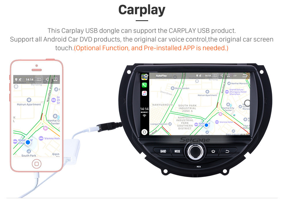 Seicane OEM Android 8.0 DVD Player GPS Navigation system for 2015 2016 BMW MINI COOPER with HD 1080P Video Bluetooth Touch Screen Radio WiFi TV Backup Camera steering wheel control USB SD Seicane OEM Android 8.0 DVD Player GPS Navigation system for 2015 2016 BMW MINI COOPER with HD 1080P Video Bluetooth Touch Screen Radio WiFi TV Backup Camera steering wheel control USB SD