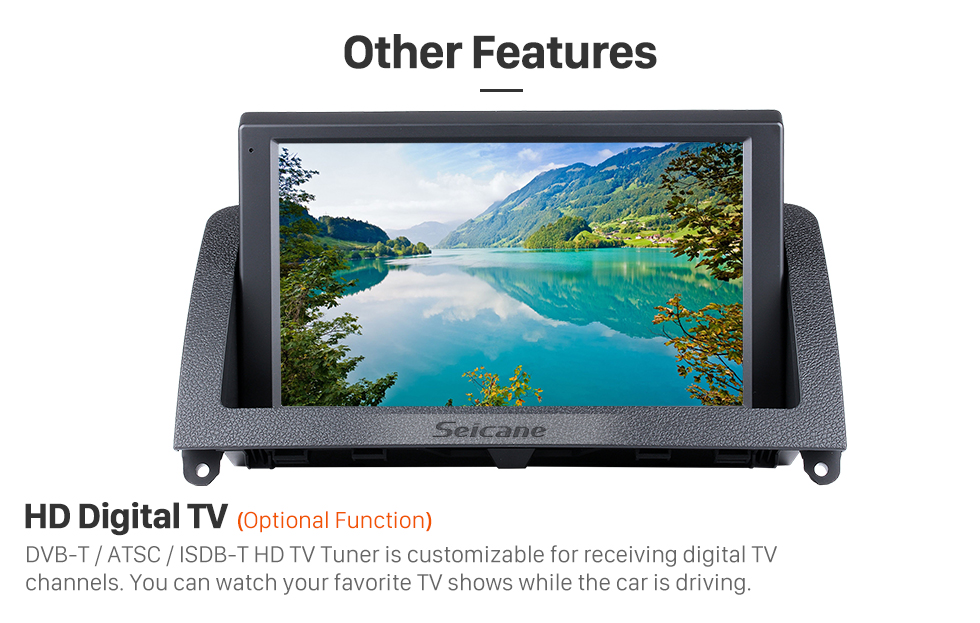 Seicane 8 Inch HD 1024*600 Touchscreen Android 8.0 2007-2011 Mercedes-Benz C Class W204 Car Stereo GPS Navigation System with 1080P Video Bluetooth USB SD WIFI Mirror Link Backup Camera Seicane 8 Inch HD 1024*600 Touchscreen Android 8.0 2007-2011 Mercedes-Benz C Class W204 Car Stereo GPS Navigation System with 1080P Video Bluetooth USB SD WIFI Mirror Link Backup Camera