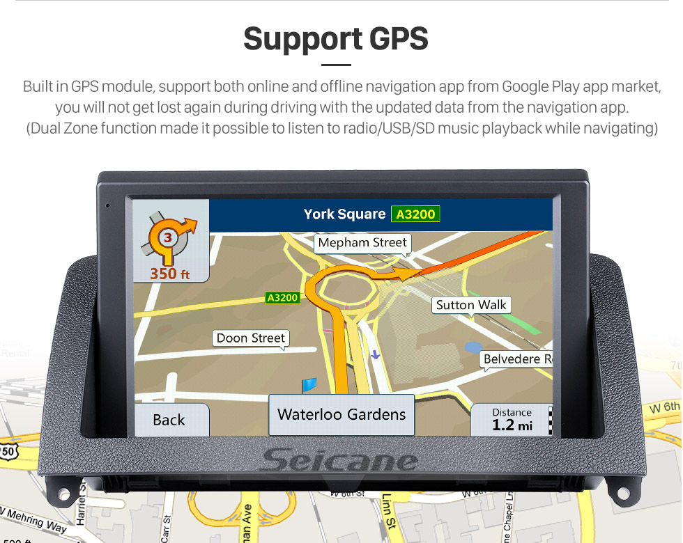 Seicane 8 Inch HD 1024*600 Touchscreen Android 8.0 2007-2011 Mercedes-Benz C Class W204 Car Stereo GPS Navigation System with 1080P Video Bluetooth USB SD WIFI Mirror Link Backup Camera Seicane 8 Inch HD 1024*600 Touchscreen Android 8.0 2007-2011 Mercedes-Benz C Class W204 Car Stereo GPS Navigation System with 1080P Video Bluetooth USB SD WIFI Mirror Link Backup Camera