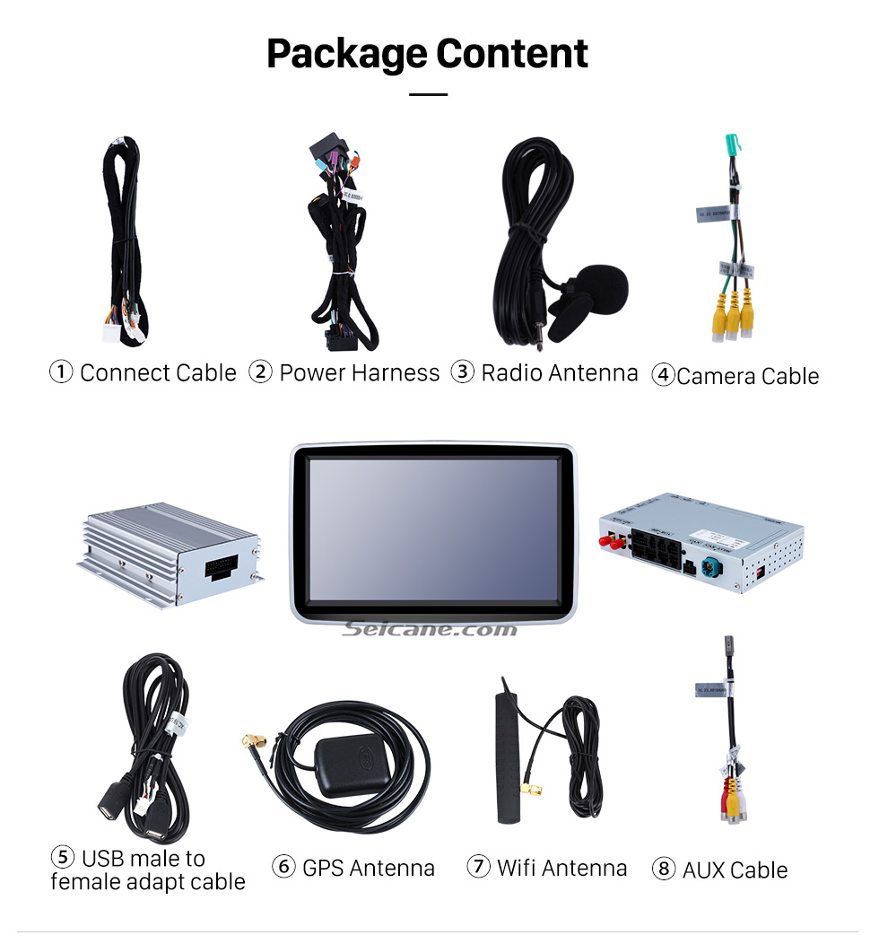 Seicane 8 inch Android 8.0 GPS Navigation system for 2014-2016 Mercedes-Benz A W176 B-Class CLA GLA GLE W166 with Touch Screen DAB+ HD 1080P Video Bluetooth WiFi steering wheel control Seicane 8 inch Android 8.0 GPS Navigation system for 2014-2016 Mercedes-Benz A W176 B-Class CLA GLA GLE W166 with Touch Screen DAB+ HD 1080P Video Bluetooth WiFi steering wheel control