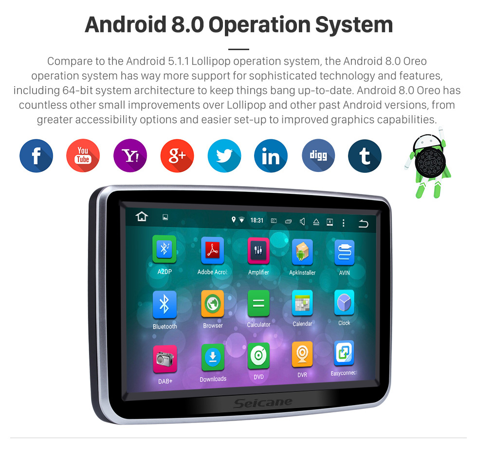 Seicane 8 inch Android 8.0 GPS Navigation system for 2014-2016 Mercedes-Benz A W176 B-Class CLA GLA GLE W166 with Touch Screen DAB+ HD 1080P Video Bluetooth WiFi steering wheel control Seicane 8 inch Android 8.0 GPS Navigation system for 2014-2016 Mercedes-Benz A W176 B-Class CLA GLA GLE W166 with Touch Screen DAB+ HD 1080P Video Bluetooth WiFi steering wheel control