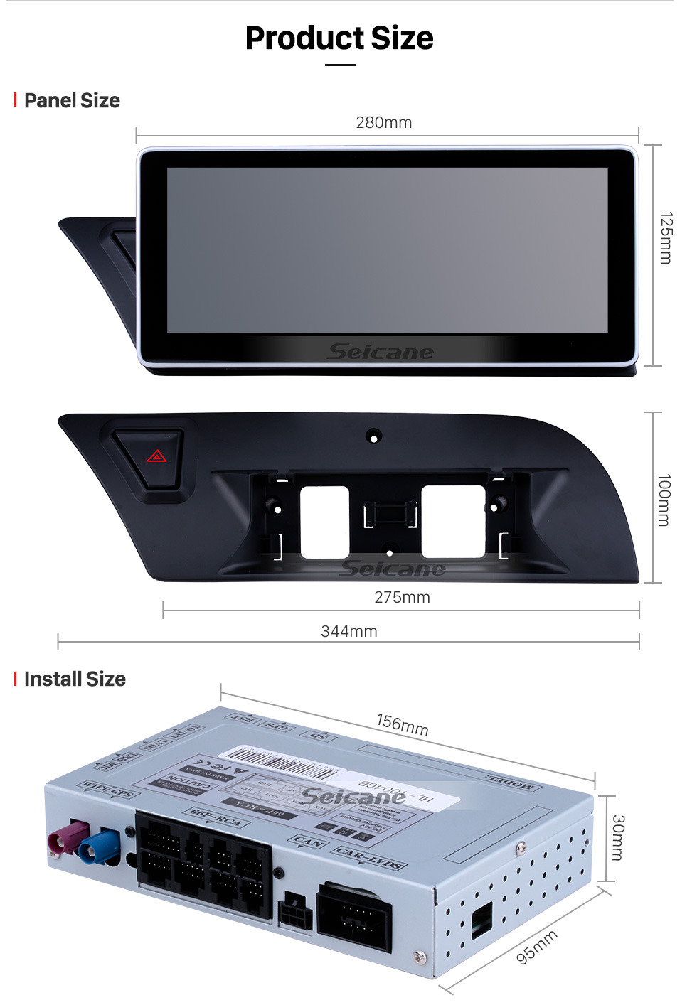 Seicane 10,25 polegadas Android 7.1 sistema de navegação de unidade de cabeça estéreo de rádio de carro para 2009-2014 AUDI A4 com música Bluetooth WIFI FM AM suporte USB câmera de visão traseira controle de volante Seicane 10,25 polegadas Android 7.1 sistema de navegação de unidade de cabeça estéreo de rádio de carro para 2009-2014 AUDI A4 com música Bluetooth WIFI FM AM suporte USB câmera de visão traseira controle de volante