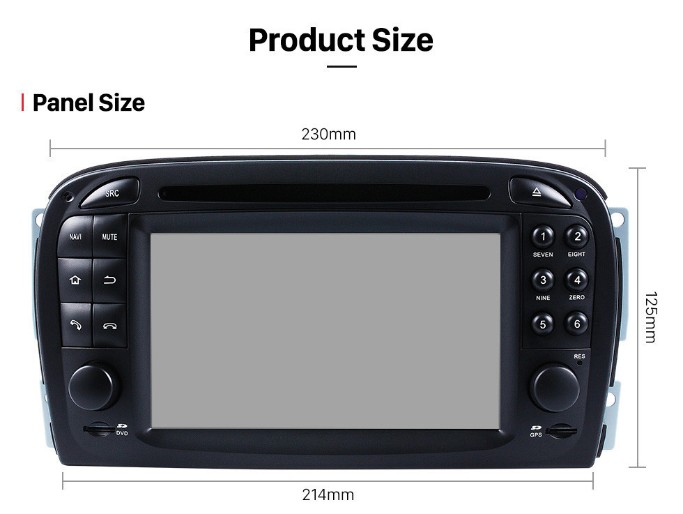 Seicane Android 10.0 Car dvd player 7 inch for Mercedes SL R230 SL350 SL500 SL55 SL600 SL65 with GPS Radio TV Bluetooth Seicane Android 10.0 Car dvd player 7 inch for Mercedes SL R230 SL350 SL500 SL55 SL600 SL65 with GPS Radio TV Bluetooth