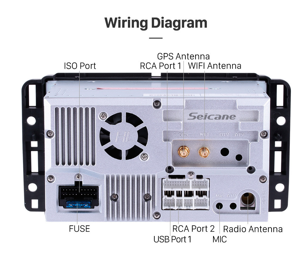Seicane OEM Android 9.0 Système de navigation GPS 2006-2011 Buick Lucerne avec Radio Lecteur DVD Écran tactile Bluetooth DVR WIFI Commande au volant Seicane OEM Android 9.0 Système de navigation GPS 2006-2011 Buick Lucerne avec Radio Lecteur DVD Écran tactile Bluetooth DVR WIFI Commande au volant