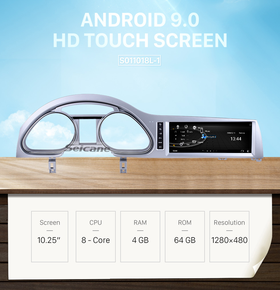 Seicane 10,25 polegadas para 2010 2011 2012 2013 2014 2015 Audi Q7 Rádio Bluetooth Android 9.0 HD Touchscreen Suporte de navegação GPS Carplay DAB + DVR Seicane 10,25 polegadas para 2010 2011 2012 2013 2014 2015 Audi Q7 Rádio Bluetooth Android 9.0 HD Touchscreen Suporte de navegação GPS Carplay DAB + DVR