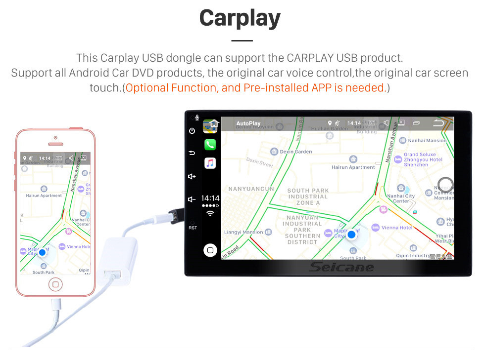 Seicane 10,25 polegadas para 2010 2011 2012 2013 2014 2015 Audi Q7 Rádio Bluetooth Android 9.0 HD Touchscreen Suporte de navegação GPS Carplay DAB + DVR Seicane 10,25 polegadas para 2010 2011 2012 2013 2014 2015 Audi Q7 Rádio Bluetooth Android 9.0 HD Touchscreen Suporte de navegação GPS Carplay DAB + DVR