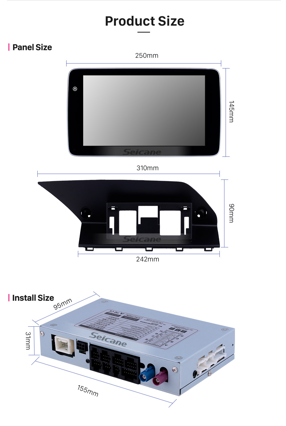 Seicane Android 9.0 GPS Navigation 9 inch HD Touchscreen Radio for 2008-2015 Mercedes Benz GLK Class X204 GLK200 GLK250 GLK280 GLK350 GLK220 CDI Headunit SWC Bluetooth Phone WIFI USB Carplay FM Rearview Seicane Android 9.0 GPS Navigation 9 inch HD Touchscreen Radio for 2008-2015 Mercedes Benz GLK Class X204 GLK200 GLK250 GLK280 GLK350 GLK220 CDI Headunit SWC Bluetooth Phone WIFI USB Carplay FM Rearview