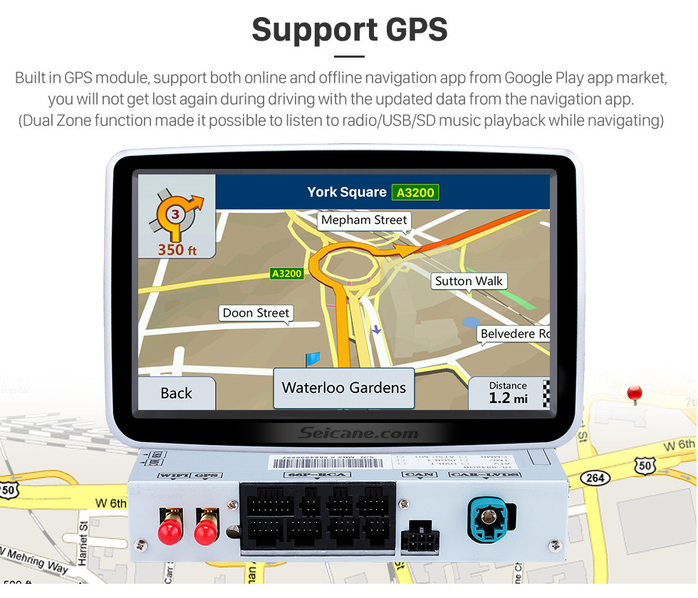Seicane 8 inch 2013-2016 Mercedes-Benz GLA Class Android 9.0 HD 1024*600 Touchscreen GPS Navigation system WiFi steering wheel control HD 1080P Video Seicane 8 inch 2013-2016 Mercedes-Benz GLA Class Android 9.0 HD 1024*600 Touchscreen GPS Navigation system WiFi steering wheel control HD 1080P Video